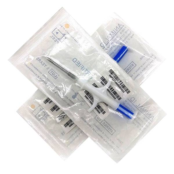 RFID Microchip Injector with FDX-B Animal Microchips | OEM Manufacturer